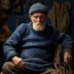 old_fisherman_in_blue_gansey_sweater_jumper_knitted